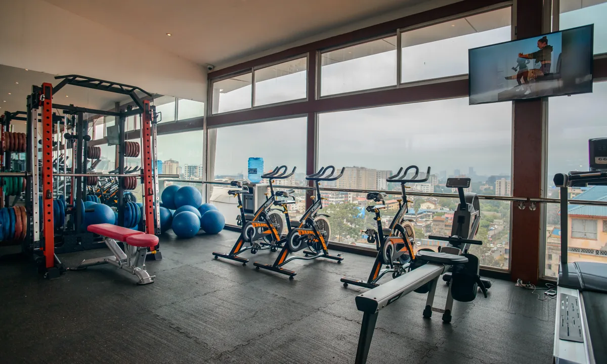 Cloud Hotel pool and gym facilities